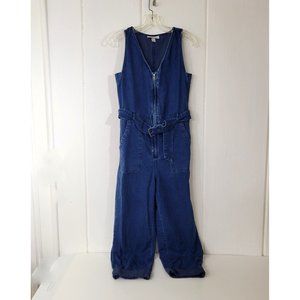 Rachael Comey Sleeveless Denim Jumpsuit